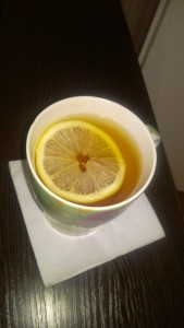 Чай с лимоном